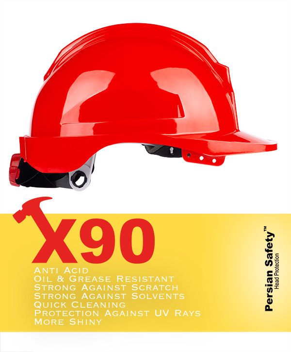کلاه , ایکس90 , Persian Safety , ABS , Helmet , X90 , Ventilation , پرشین سیفتی , هواکش , کلاه ایمنی , کلاه مهندسی , هلمت , 