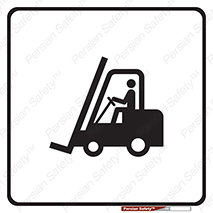 Forklift , هیدرولیکی , پالت , خطر , هشدار , توجه , 