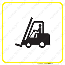 Forklift , هیدرولیکی , پالت , خطر , هشدار , توجه , 