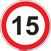 Speed , 15 , ممنوع , بیشتر از , بر ساعت , 