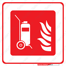 Mobile , Extinguisher , قابل حمل , چرخ دار , چرخدار , کپسول , سیلندر , خاموش کننده , اطفاء حریق , 