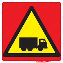 trailer , passing , risk , traffic , هشدار , تردد , ماشین سنگین , 
