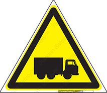 trailer , passing , risk , traffic , هشدار , تردد , ماشین سنگین , 