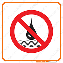 don’t , اضافات , دور ریختنی , در آب , 