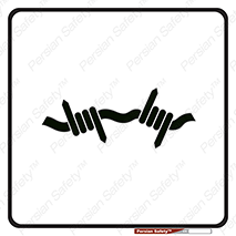 Wire , Barbed , مانع , 