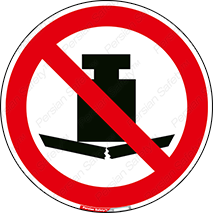 don’t , area , وسایل , وزن , سطوح , نگذارید , ممنوع , 