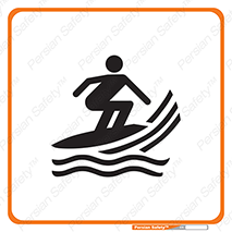 Surfboarding , هشدار , ناحیه , امواج , خطر , 