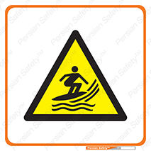 Surfboarding , هشدار , ناحیه , امواج , خطر , 