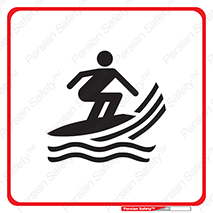 Surfboarding , هشدار , ناحیه , امواج , خطر , 