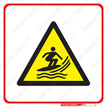 Surfboarding , هشدار , ناحیه , امواج , خطر , 