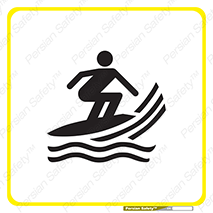 Surfboarding , هشدار , ناحیه , امواج , خطر , 