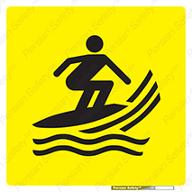 Surfboarding , هشدار , ناحیه , امواج , خطر , 