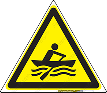 Rowing , Row , هشدار , ناحیه , قایق , خطر , 