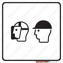  , تجهیزات ایمنی , مناسب , سر , 
