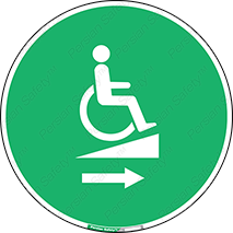 Wheelchair , Ramp , رمپ , معلولین , تردد , صندلی چرخدار , 