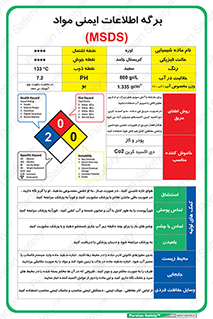 MSDS , دیتاشیت , اوره , 