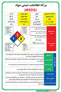 MSDS , دیتاشیت , متانول , 