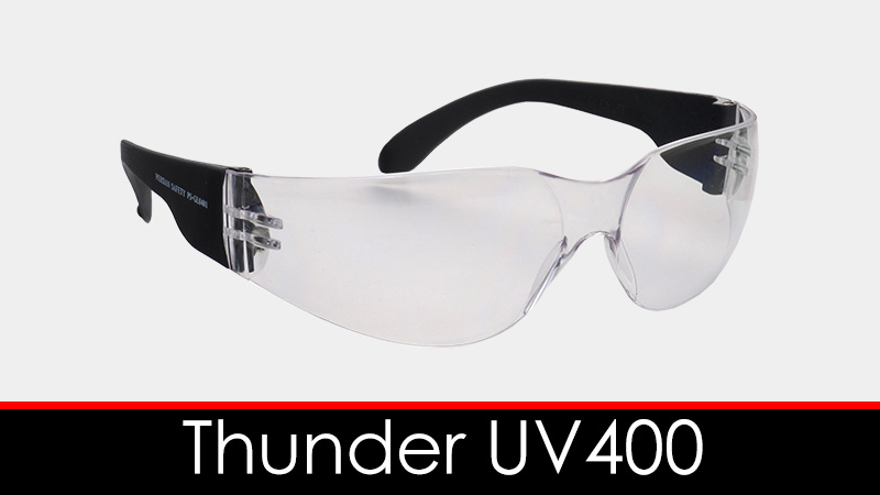 Thunder  , Safety , Spectacles , UV400 , Clear , Persian Safety , Glasses , عینک ایمنی , تندر ,  پلی کربنات , ضدضربه , شفاف , پرشین سیفتی , 